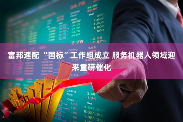 富邦速配 “国标”工作组成立 服务机器人领域迎来重磅催化